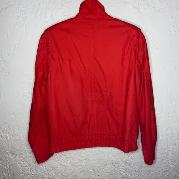 Vintage 80s Eaton's Unisex Medium Red Jacket with Shoulder Pads - Picture 2 of 5